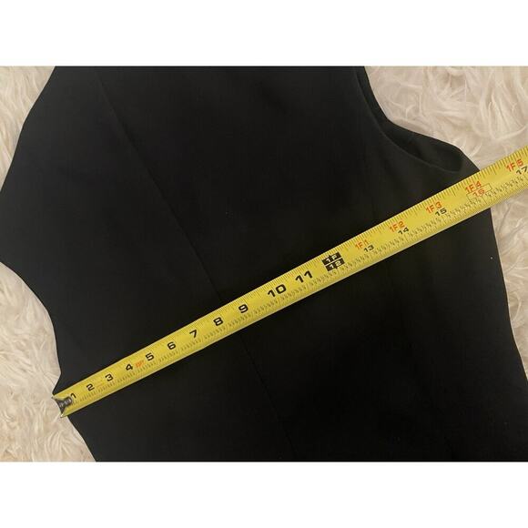 Ralph Lauren Collection Purple Label Midi Silk Black Cocktail Dress 4 Runway 09 - Picture 11 of 16